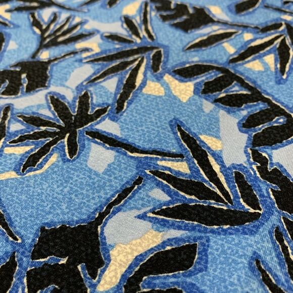 Nic + Zoe Coastal Vines Black & Blue Dolman Sleeve Top XXL #546 - Picture 6 of 8